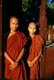Burma / Myanmar: Two young monks at the all teak monastery of Shwe In Bin Kyaung (temple), Mandalay